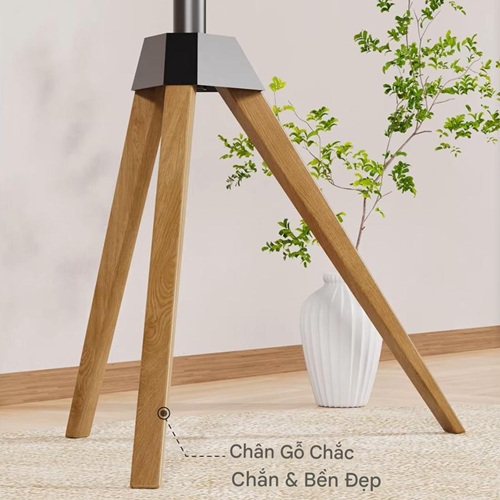 Chân Tivi Di Động Dạng Cọc 3 Chân Gỗ Tk19 (32