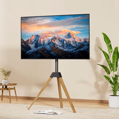 Chân Tivi Di Động Dạng Cọc 3 Chân Gỗ Tk19 (32