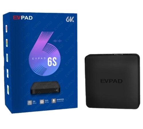 Evpad 6S Android Box Xem Phim, Truyền Hình, Thể Thao Quốc Tế 