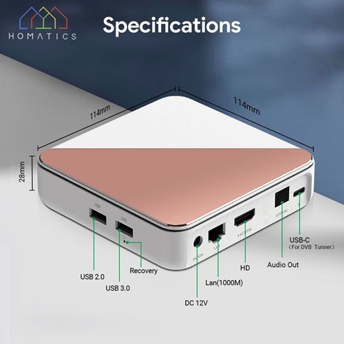 Android TV Box HOMATICS Box R 4K Plus